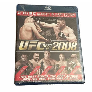 Ultimate Fighting Championship - UFC:  Best of 2008 (Blu-ray Disc, 2009) New